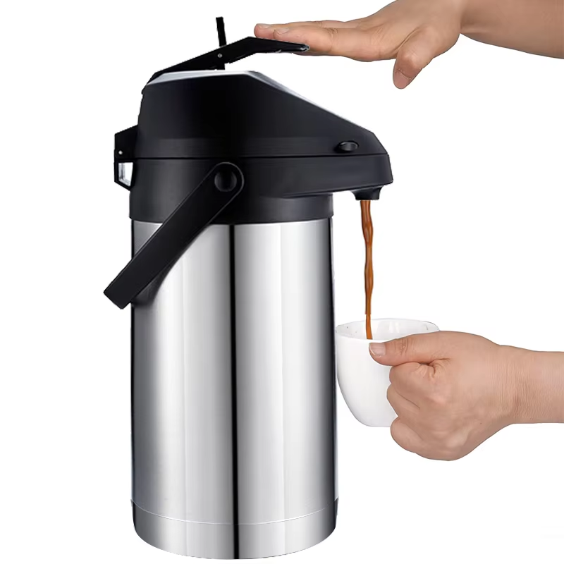 Coffee Tea Urn - Термос-диспенсер для кофе с помпой для