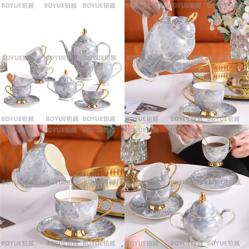 Coffee Tea Gift Set - Элитный набор для кофе из костяного