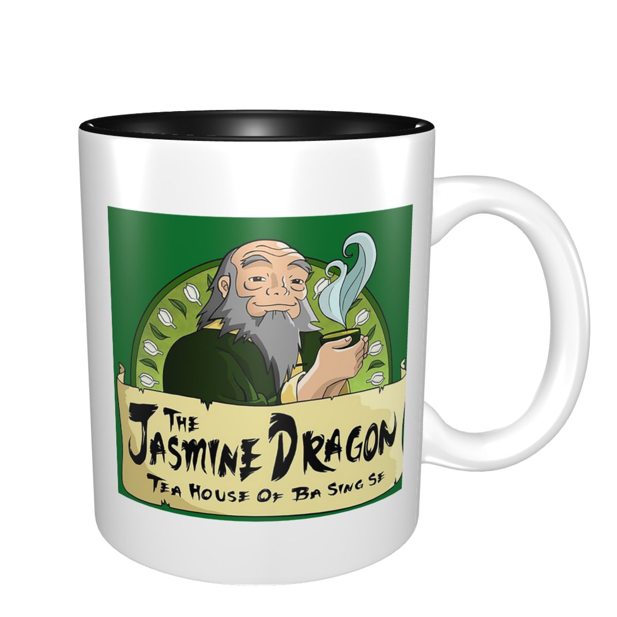 Coffee Jasmine Tea - Забавная керамическая кружка для кофе и