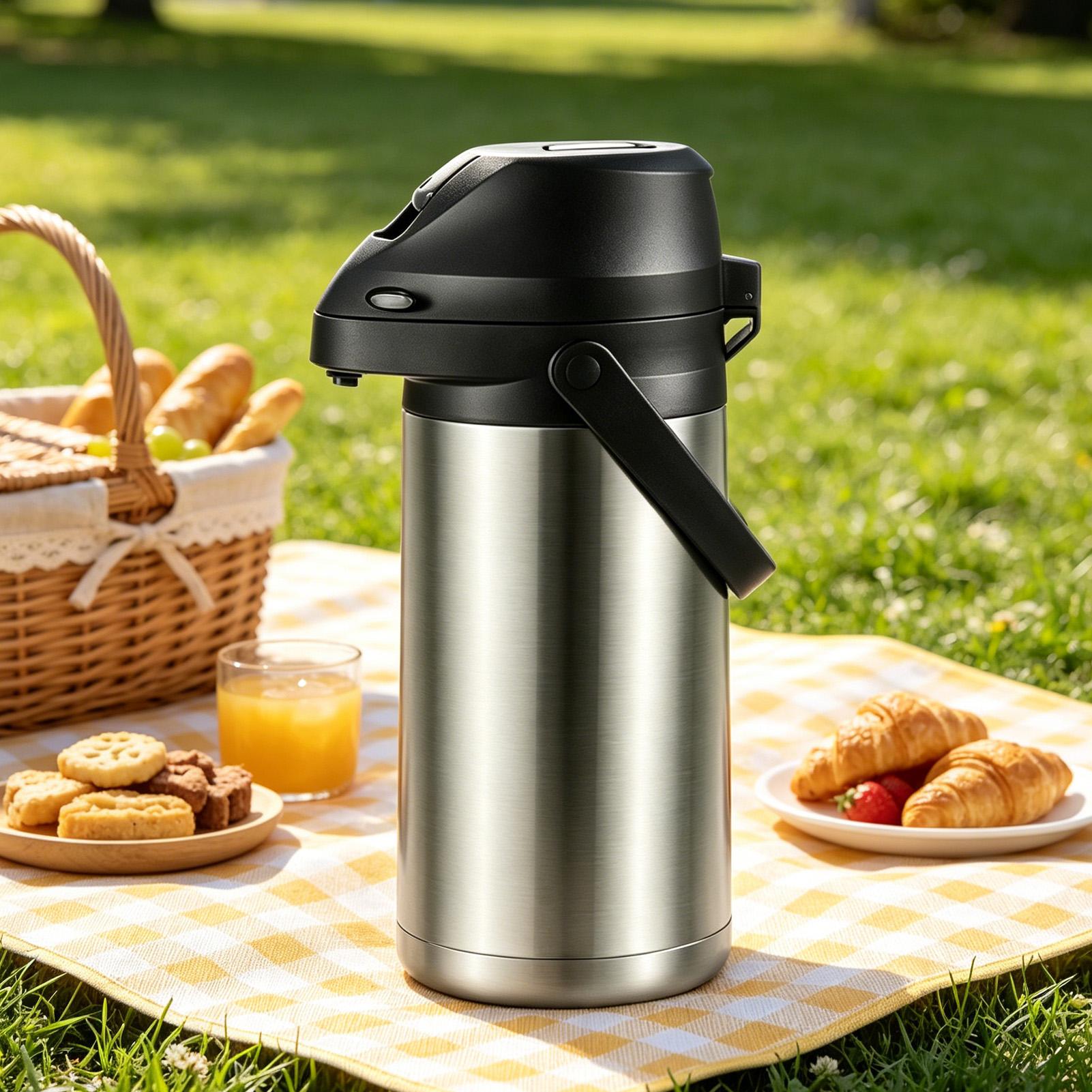 Coffee Tea Urn - Термос-диспенсер из нержавеющей стали 1900 мл