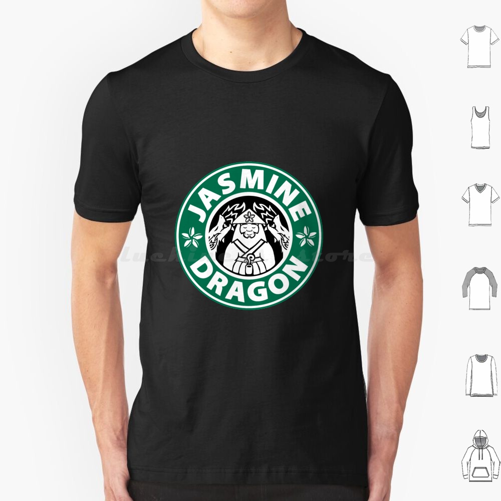 Coffee Jasmine Tea - Футболка Jasmine Dragon Tea Shop 6xl