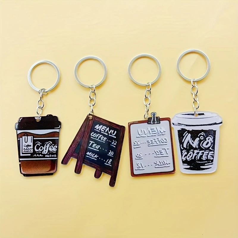 Coffee & Tea Phúc Long - 8 шт. акриловых брелоков в виде