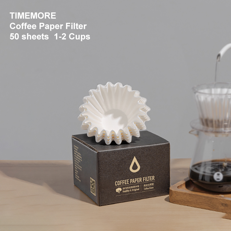 TIMEMORE 1-2 чашки Корзина для – обзор и цена Coffee Tea Paper Cups