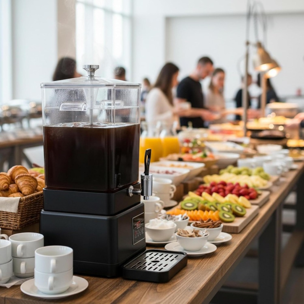 Коммерческая кофеварка 10 л, э – обзор и цена Coffee Tea Urn