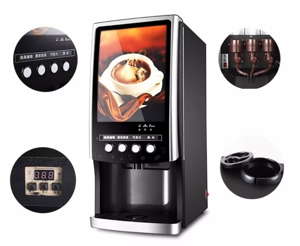 Автомат для продажи молочного  – обзор и цена Coffee Tea Milk