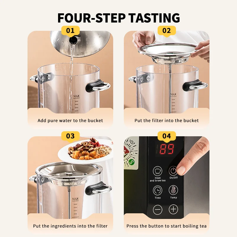 Новая функция: съемный электри – обзор и цена Coffee Tea Urn