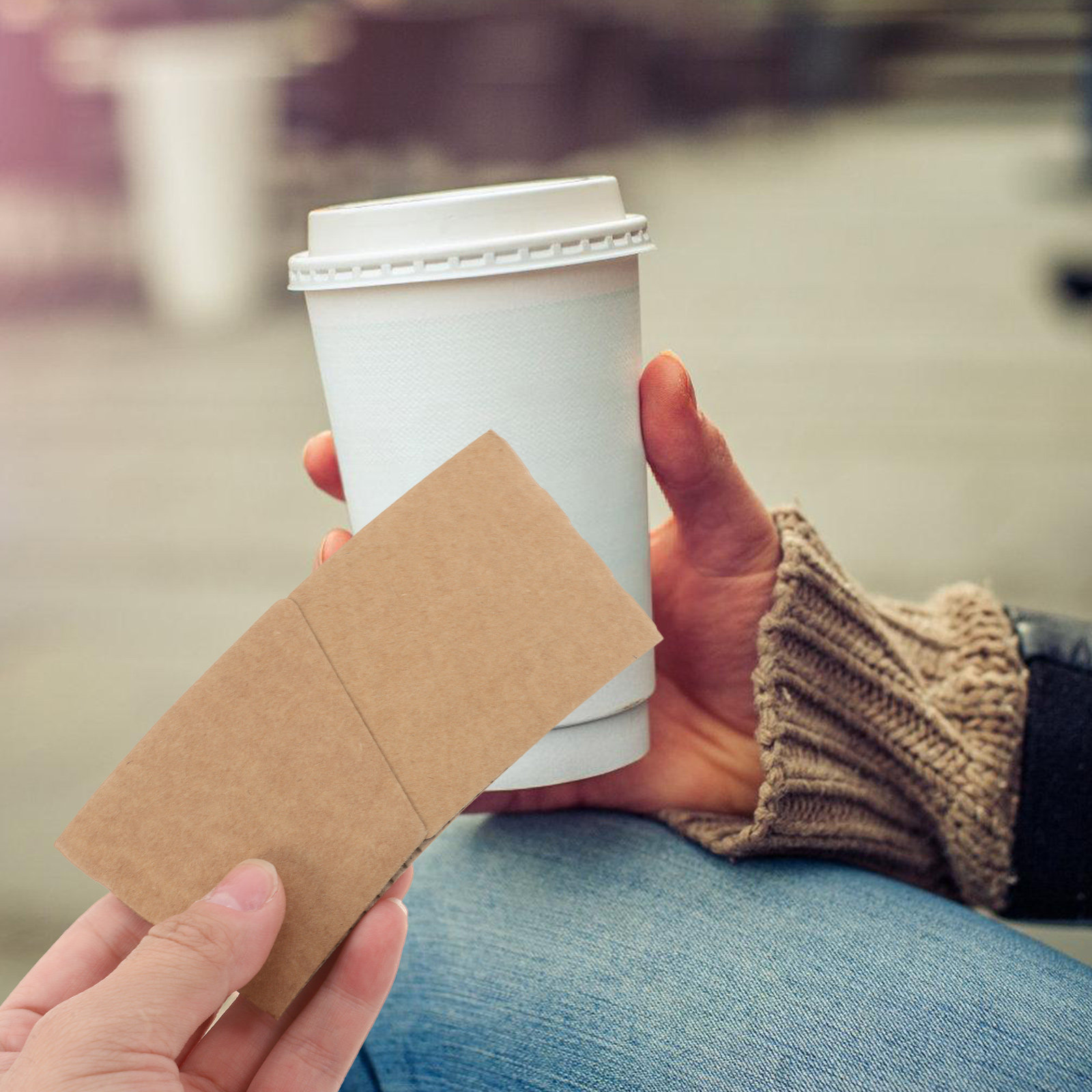 100 шт. термостойких защитных  – обзор и цена Coffee Tea Paper Cups