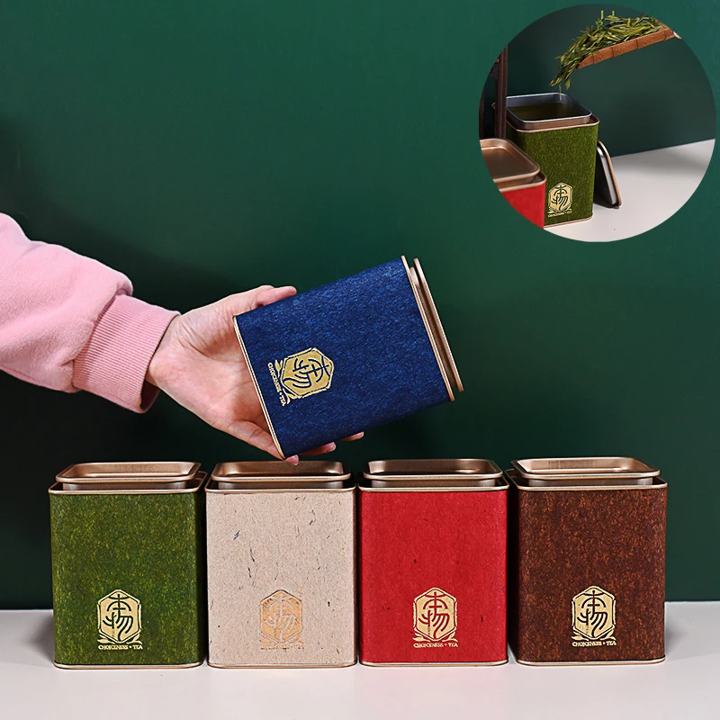 Чай Олово контейнеров квадратн – обзор и цена Coffee Jasmine Tea