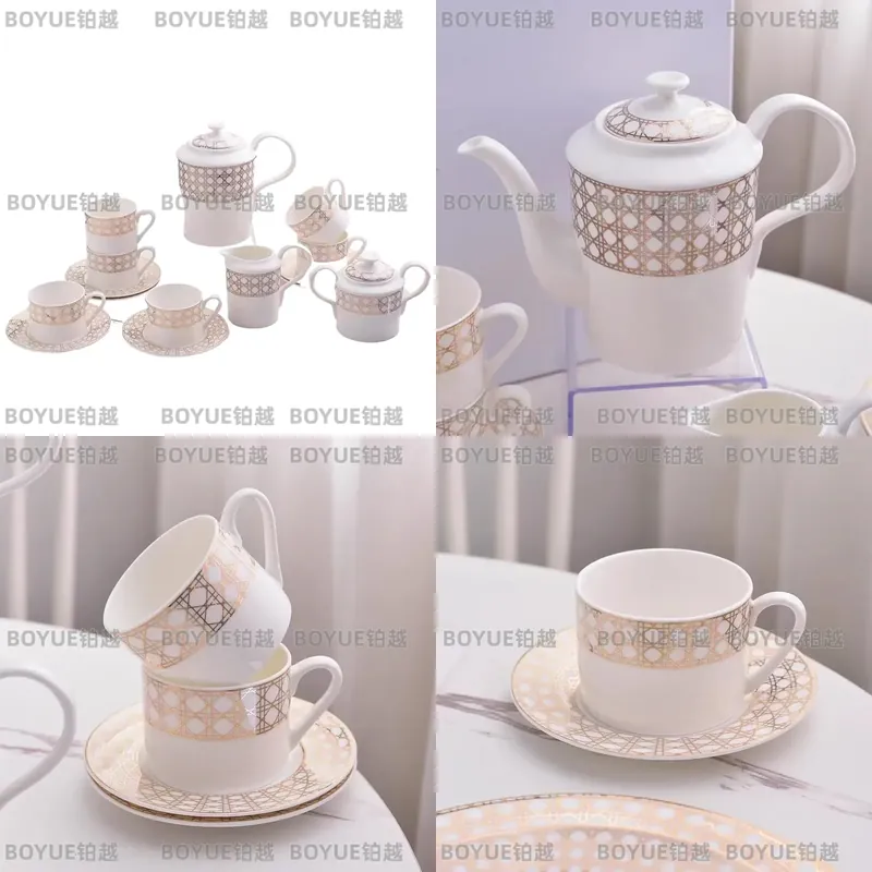 Набор кофейных чашек из костян – обзор и цена Coffee Tea Gift Set